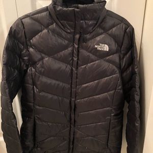 Black North Face coat